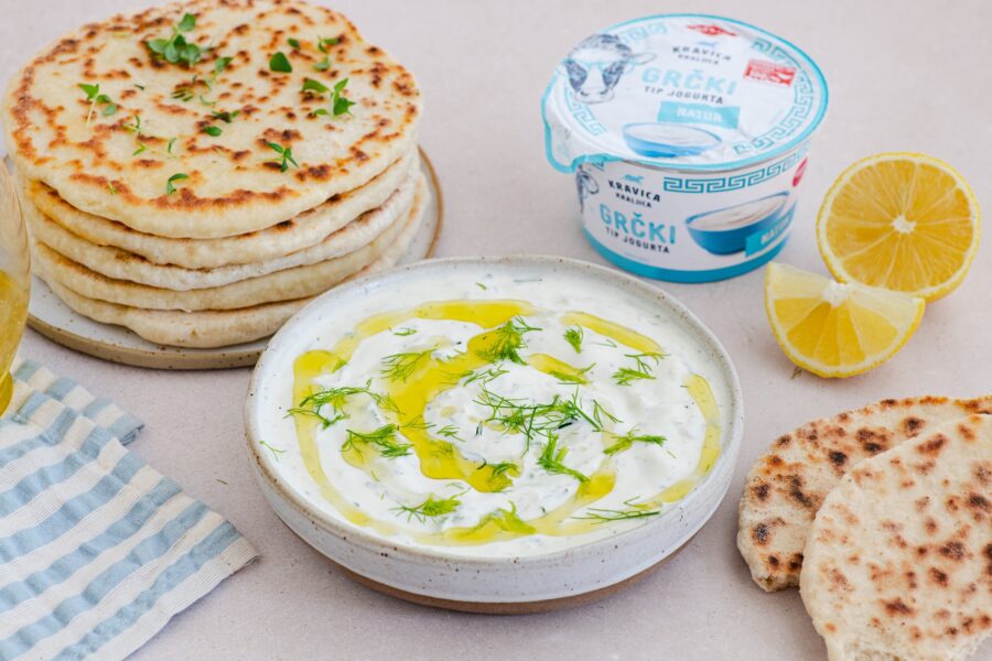 Tzatziki i brze pogače